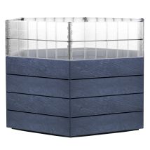 Garantia Ergo Bancal Elevado Turbo L 75 Stone, Incl. Sistema De Ahorro De Agua Flora