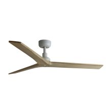 Faro Barcelona – DC Ceiling Fan Klim M – White-Oak – Remote Control – 125 cm Diameter – 6 Speeds – 220-240 V