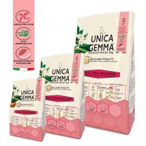 Crocchette per cani adulti MINI, MEDIUM e MAXI – 800 g – Proteine di maiale, Grasso animale, Riso, Ceci, Carote – MULTISTORE 2002