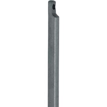 Treibriegelstange mit Aussparung 1500 mm Durchmesser 19 mm Stahl hell verzinkt DENI