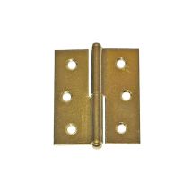 Cerniere per mobili sinistre ottonate 50x40mm – 2 pezzi – Finitura ottone – Facile installazione