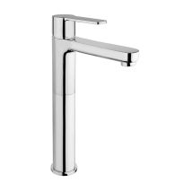 Jacuzzi - Miscelatore Lavabo Eolo Alto Senza Scarico In Ottone Cromo Di