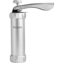 Macchina per biscotti Marcato – Ø 5,5 x 21 h cm – Struttura in alluminio anodizzato – Capacità fino a 40 biscotti