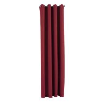 Gardinenbox - Newyork 201920600 - Tenda Oscurante Oscurante Con Occhielli, 245 X 140 Cm, Colore: Bordeaux
