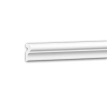 Profhome Decor - Panel Moulding 151401 Profhome Dado Rail Decorative Moulding Frieze Moulding Neo-classicism Style White 2 M