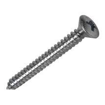 Scatola Da 30 Unità Di Vite Autofilettante Per Lamiera Con Testa Piatta In Zinco 2,9x19mm Fadix