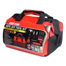 Dekton – 30pc DIY Tool Kit Set – Includes Hammer, Screwdrivers, Pliers, Spirit Level, Tape Measure – Durable Tools