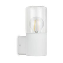 Lampada Da Esterno Ip44, Lampada Da Parete Per Esterni, E27 Max. 12w, Bianco, 195x85x110 Mm (lxwxh) - Telefunken