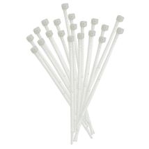 Itw Construction Products Italy - Cf 100 Pz Di Fascette Per Cablaggio In Nylon Trasparente 3,5x140 Mm Fascetta