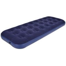 EHS – Aufblasbare Einzelmatratze 191 x 73 x 22 cm – wasserdicht – Sicherheitsventil – ideal für Reisen und Gäste