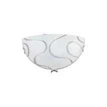 Wandleuchte Onda 30x15x10 Cm Mit E27 Fassung Und Chromatischen Haken