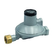 Regulador de presión GLP de una etapa – Válvula de seguridad – 0,5÷16 bar – 30÷50 mbar – 7 Kg/h – Temperatura -20°÷+50°C