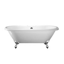 Rogier&mothes - Bañera Con Patas Chelsea 154 Cm Patas Águila Cromadas