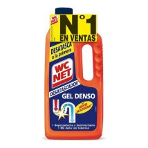 Desatascador químico 1L – Gel denso con Hipoclorito Sódico – Elimina malos olores y residuos – Compatible con fregaderos y duchas