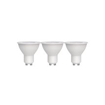 Ampolla Trasparente Spot Riflettore Led Gu10 1.7w 230lm Bianco Caldo Pack Da 3 - Prolight
