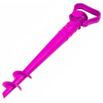 Parasol Probeach Base À Vis Rose Stable Et Réglable