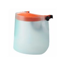 Visera de policarbonato ajustable – Protección facial – Antivaho – Banda de esponja antitranspirante – Altura 20 cm