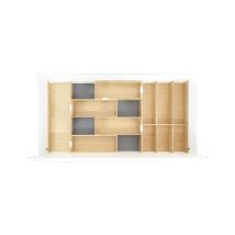 Move Besteckeinsatz Schubkasten Organizer Set 2, Eiche Lackiert