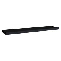 Estante De Pared, Estante Tipo Panal, Estante De Madera, Estante De Pared, Negro, 100x25x3.8 Cm - Minerva