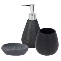 Badezimmer Accessoire-set: Seifenspender, Seifenschale Und Becher