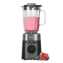 Batidora vaso 1200 W 1.5 litros vidrio – 2 velocidades + pulso – Black+Decker
