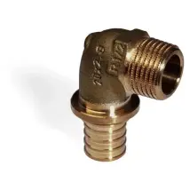 Rehau Transition Coudée Rautitan Rx+ 16 - R 1/2, 14563471001