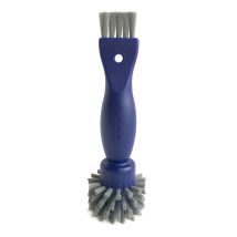 Sauba Steckdosen-Reiniger 130mm – Blau/Grau – Ideal für Eurosteckdosen und Mehrfachstecker – Praktisches Reinigungswerkzeug