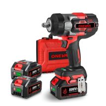 Onevan - Llave De Impacto De 2100 Nm, 1/2 Llave De Impacto Inalámbrica Sin Escobillas Aplicable A Camiones Grandes, Vehículos Portacontenedores Con 