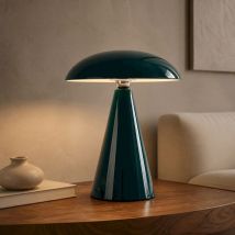 Lampe À Poser Led Orlando Vert Canard 16x16x21cm