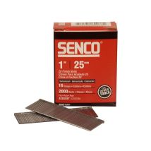 Senco - Straight Brad Nails Galvanised 16g X 25mm Pack Of 2000 Senrx13eaa