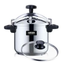 Haeger Inox Plus Schnellkochtopf 10 Liter Edelstahl