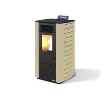 Stufa A Pellet Ventilata King 118 8,7kw 200m3 Sabbia - 9810