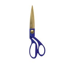 Forbici Folia 20 Cm Manici Ergonomici Oro Blu