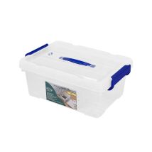 Iberogarden Cajas De Almacenaje Apilables Sin Ruedas 15 Litros ( 41,7 X 29,5 X 16,8 Cm ) Orden Práctico Para Tu Hogar