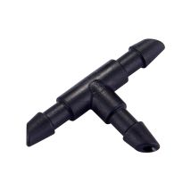 Conector Micro Riego Polipropileno 4mm Negro Pack25 Blue Bird