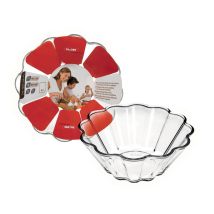 Ibili Kristall Stampo Per Brioche In Vetro Trasparente 20x8 Cm