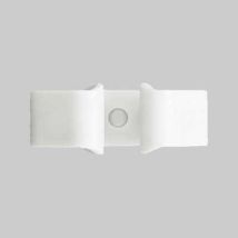 Portascopa a molla in plastica 1 posto – Accessorio per la casa – Materiale plastica resistente