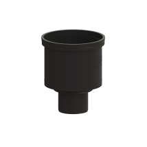 Kessel-corpo Base Scarico Per Cortile/pioggia - Dn 100, Uscita Verticale, 67040