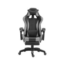 Sillón Gaming Gris 63 X 63 X 118-126