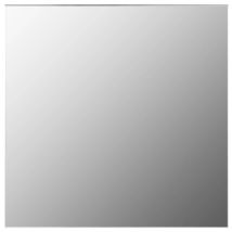 Décoshop26 - Espejo De Pared Cuadrado 40 X 40 Cm Vidrio Dec022695