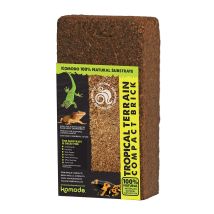Happypet – Komodo Habitat Tropical Terrain Compact Block – Natural Substrate for Tropical Vivaria – Ideal for Amphibians and Reptiles