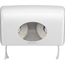 Dispensador de papel higiénico Aquarius 6992 – Plástico blanco – 180 mm altura – 298 mm ancho – 128 mm profundidad