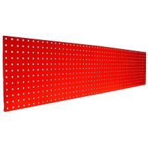 Metallarbeiten GR37 Perforierte Platte 2000 x 20 x 940 mm Werkzeugaufbewahrung Lochdurchmesser 1 cm