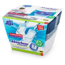 Uhu Air Max Magnet - Absorbedor De Humedad Muy Rápido Y Eficaz, Un Absorbente De 450 G Y 1 Recambio De Imán Ultraabsorbente De 450 G Incluidos