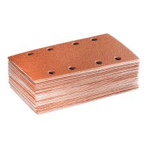 Schleifpapier-set 50-teilig Lochung 8fach, Körnung: 240, (l X B: 185 X 93 Mm) 50 Stk - Starcke