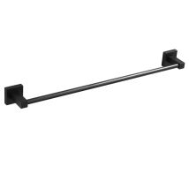 Handtuchhalter, Badezimmer-/küchenzubehör, Handtuchhalter, Space-aufhänger Aus Aluminium, 40 Cm, Schwarze Farbe - Sollbry