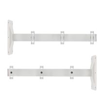 Tender Fil - Tendedero De Pared 3 Poleas Blanco 30 Mt Cuerda Juego