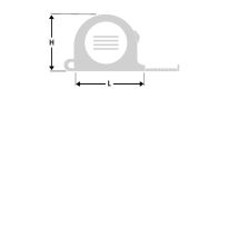 Cinta Carne 5 Mx 19 Mm 'red Tape' - Colgador - 100022