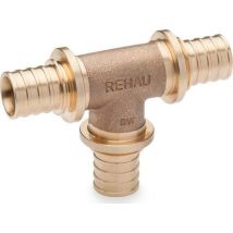 Rehau Tee Igual Sdr 11 Latón 40-40-40 Mm Conexión Fontanería