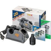 Afilador de brocas DD-500X – Diámetro de perforación 2,5-13,0 mm – Ángulo de punta 118° y 135°